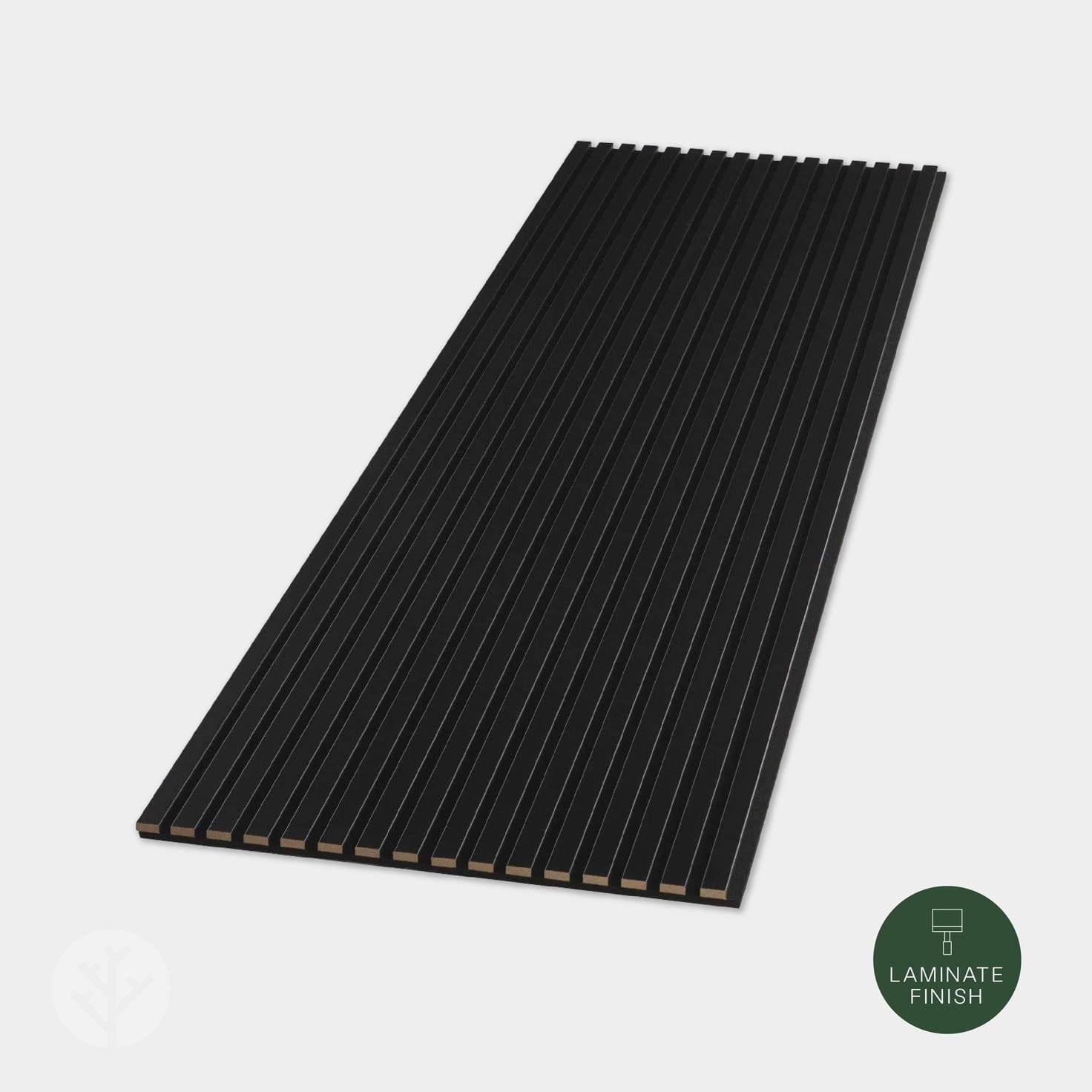 WVH® Acoustic Slat Colour Wall Panels 240cm x 64cm Black Colour Acoustic Slat Wall Panels