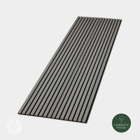 WVH® Acoustic Slat Colour Wall Panels 240cm x 64cm Dusty Grey Colour Acoustic Slat Wall Panels