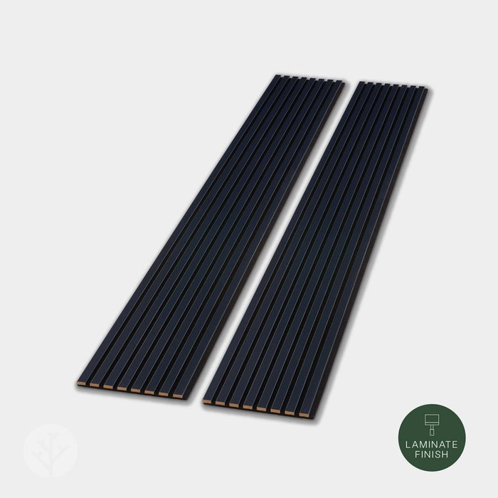 WVH® Acoustic Slat Colour Wall Panels 240cm x 64cm Midnight Blue Colour Acoustic Slat Wall Panels