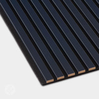 WVH® Acoustic Slat Colour Wall Panels 240cm x 64cm Midnight Blue Colour Acoustic Slat Wall Panels