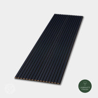 WVH® Acoustic Slat Colour Wall Panels 240cm x 64cm Midnight Blue Colour Acoustic Slat Wall Panels