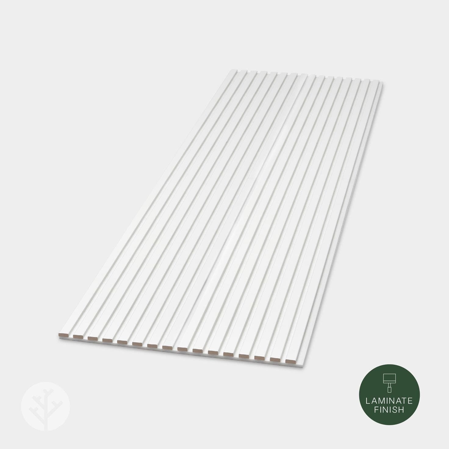 WVH® Acoustic Slat Colour Wall Panels 240cm x 64cm Snow White Colour Acoustic Slat Wall Panels