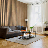 WVH® Acoustic Slat Wood Wall Panels Natural Oak Acoustic Slat Wood Wall Panels